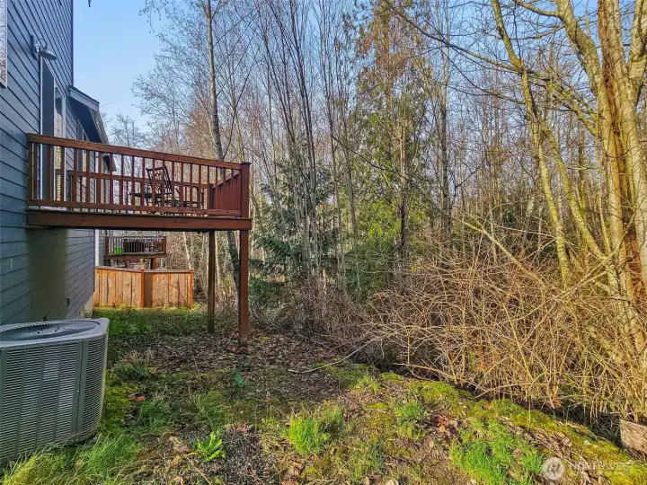 The backyard is ready for your ideas.