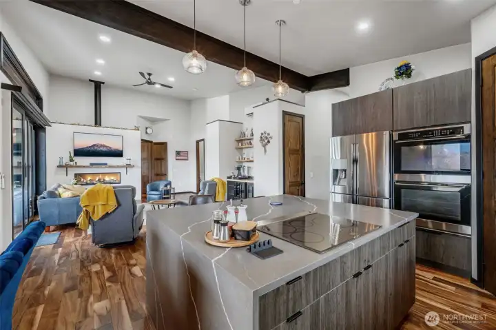 Look at the detail in this kitchen....