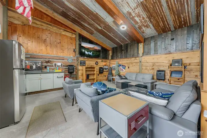 Here is the ULTIMATE party cave! Or 4 car garage!