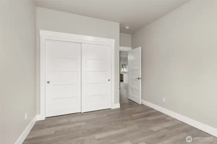 Images shown are from a different home previously constructed by this builder and are provided as examples of workmanship, finish quality, and design style only. The subject property is currently under construction, and specific materials, colors, fixtures, and features may differ upon completion.