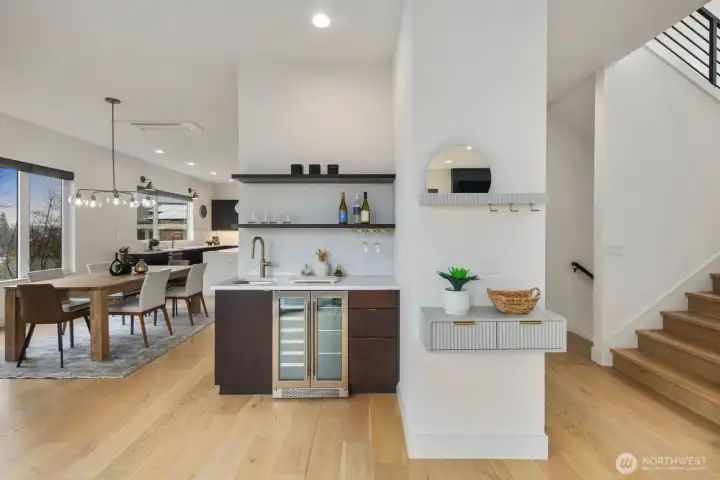 Perfect entertaining layout