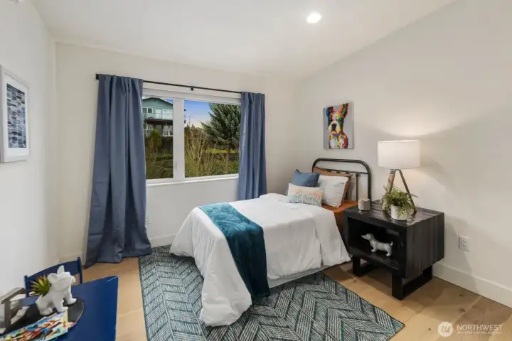 Bright secondary bedroom