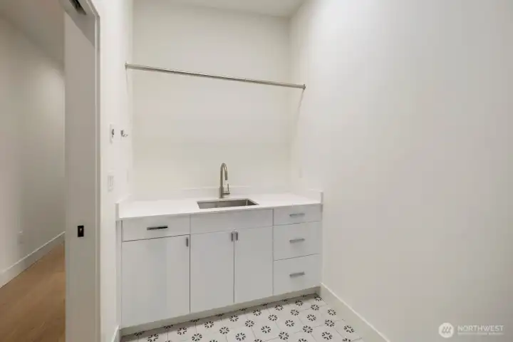 Convenient laundry on same level as bedrooms