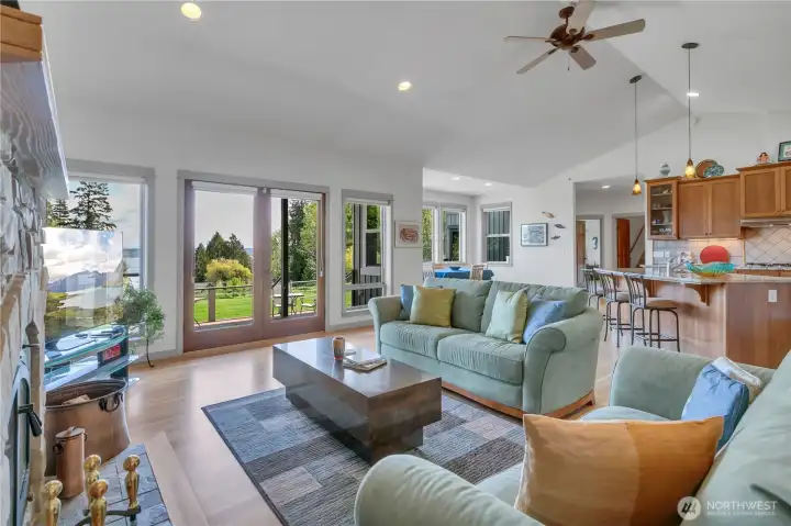 Great Room with open concept living