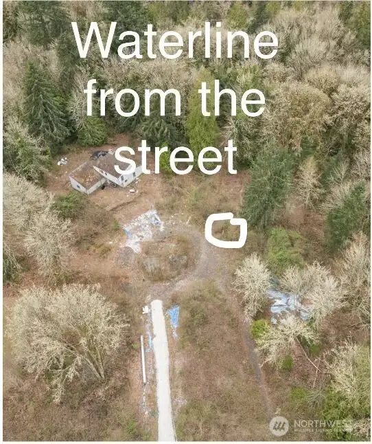 Waterline from the street