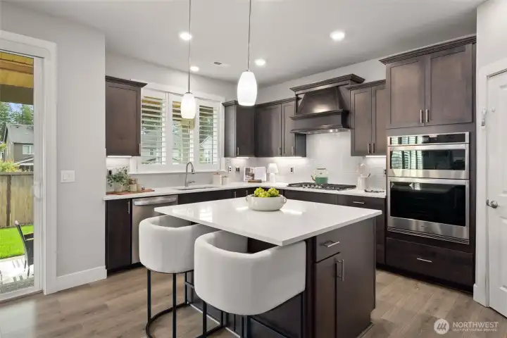 Gourmet kitchen!