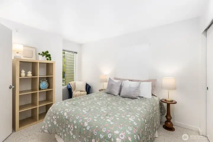 Second bedroom or office also has it's own bathroom