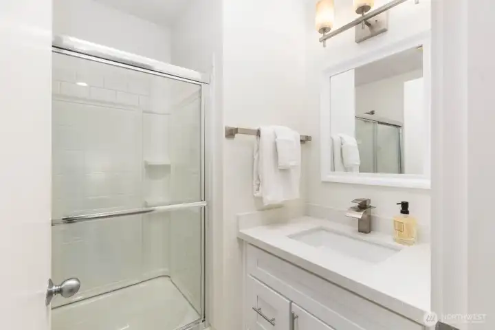 Second bedroom bathroom