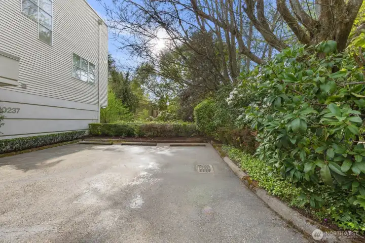 Second dedicated space for unit #5