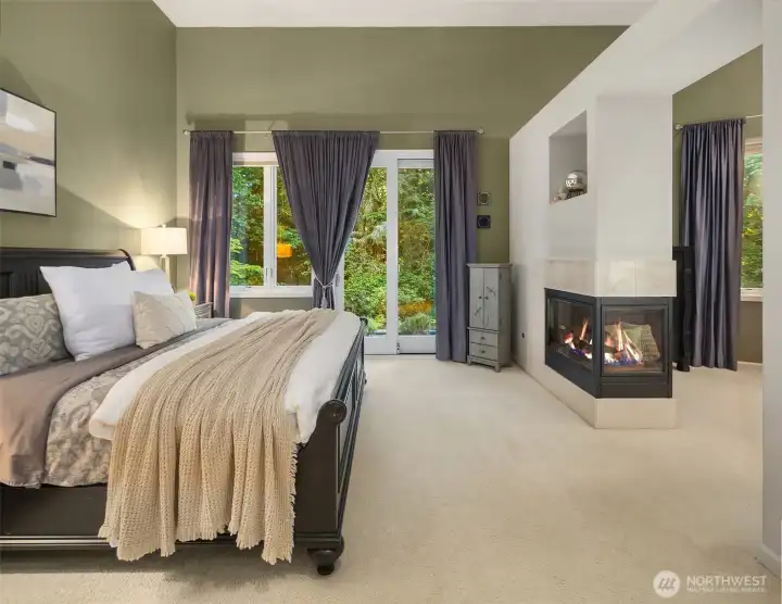 Private access to the patio and swim spa for seamless indoor-outdoor living