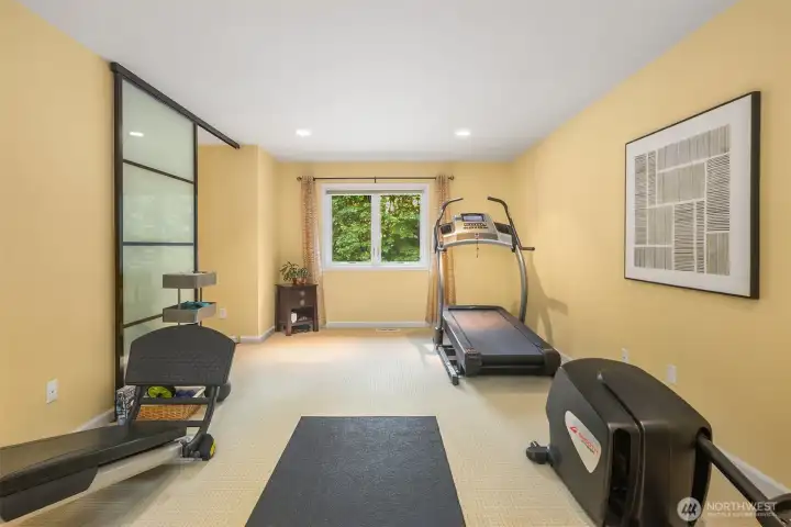 Large bonus room with private stair access, providing exceptional flexibility