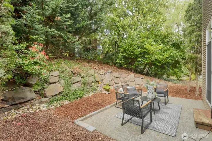 private patio