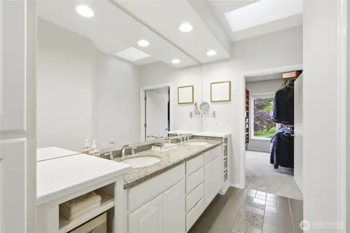 Bathroom in primary suite