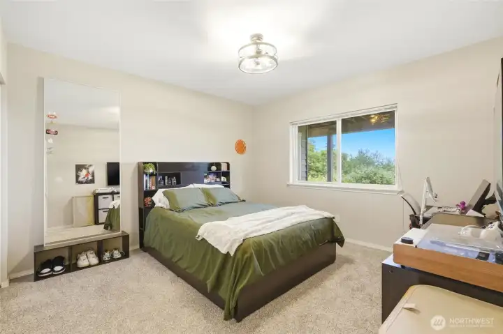 Bedroom on lower level