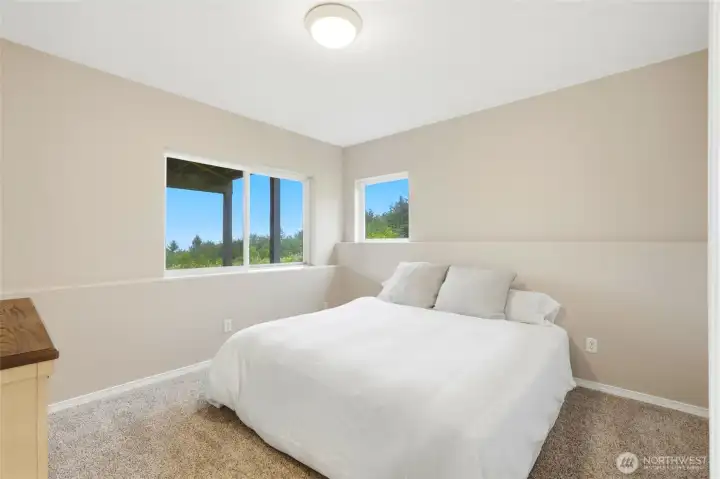Bedroom on lower level
