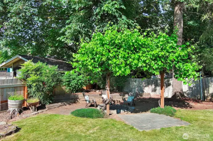 Custom firepit area!