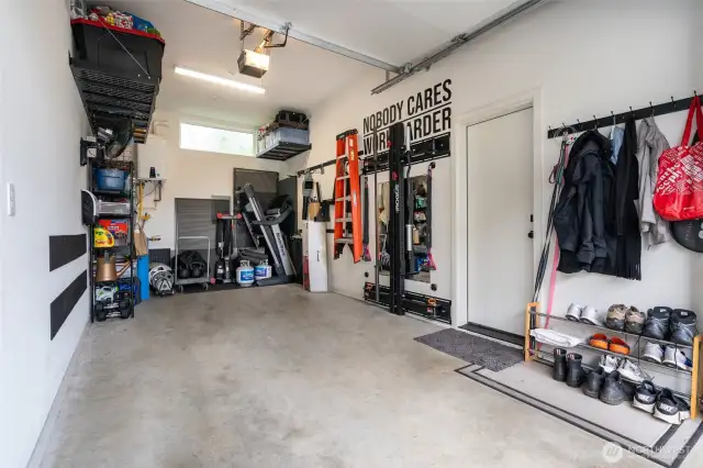 Huge garage!