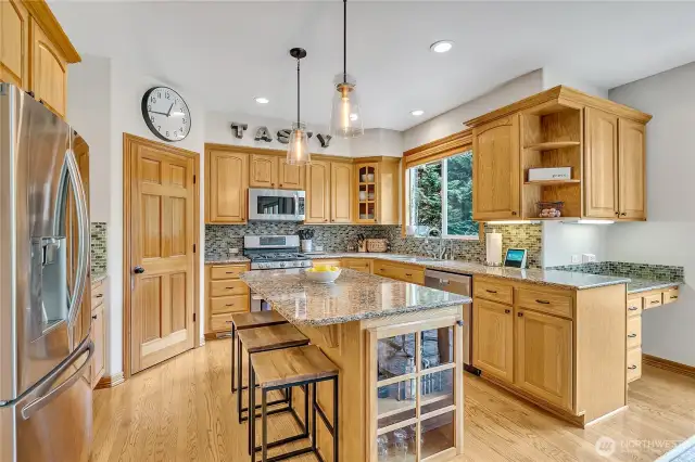 Updated Island Kitchen