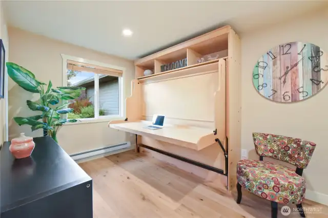 Second bedroom is a versatile retreat—ideal for guests, a home office conversion