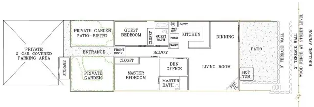 Floor Plan of the condo