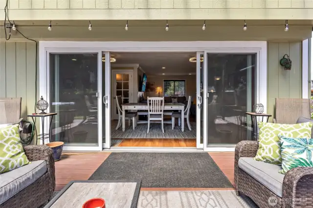 Backyard - Covered Deck