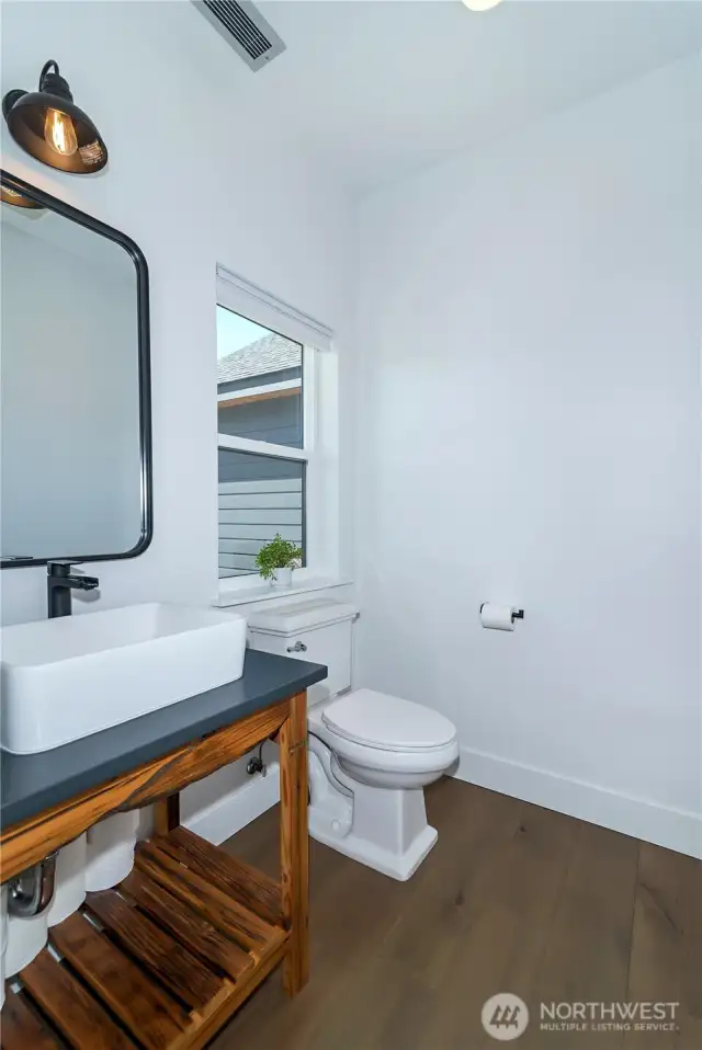1/2 bath for guests