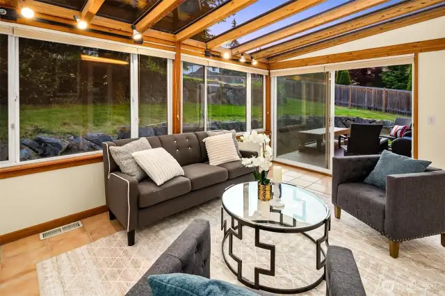 Tranquil sunroom ideal for reading, meditation, or peaceful retreats