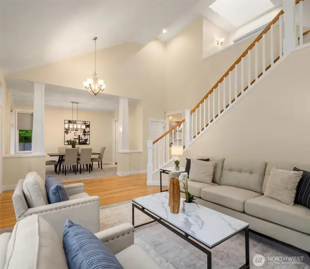 Elegant formal living room with refined décor and sophisticated ambiance