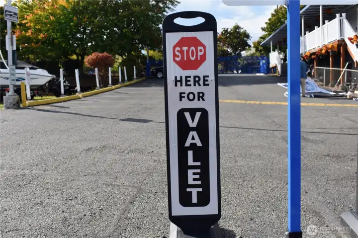 Valet parking