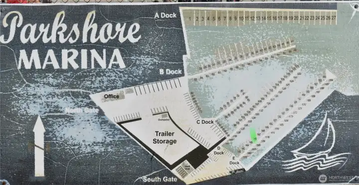Map of Parkshore and location of #146