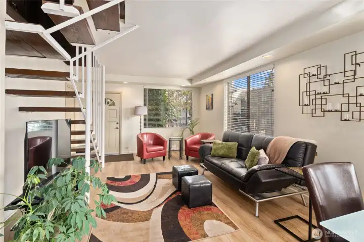 Owner occupied living room, Unit 2