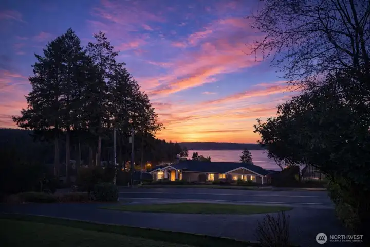 Imagine the sunrises and sunsets you will enjoy in your new home.  Here is a sample.