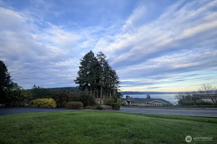 When you live here, you get this beautiful ever changing view every day.