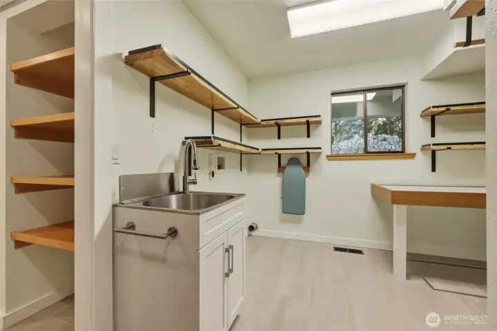 Extra large utility room