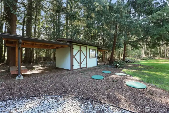 Additional gardening shed