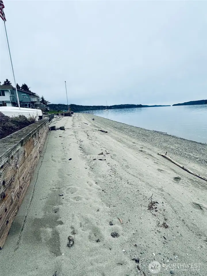 Relax and unwind along your own stretch of beach, where gentle waves and open views create a calming retreat.