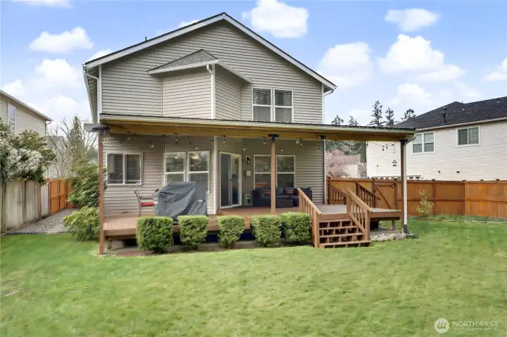 Deck cover was added recently.