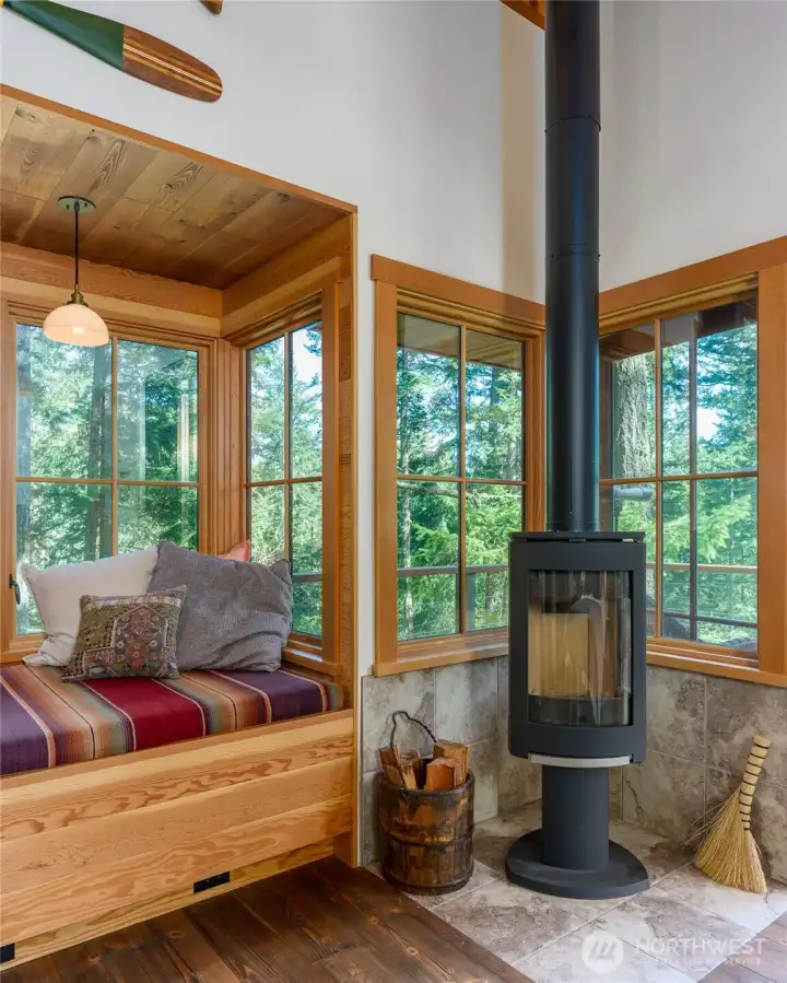 Beautiful woodwork throughout!