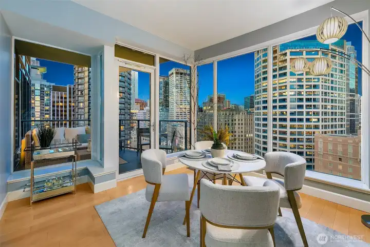 floor to ceiling windows