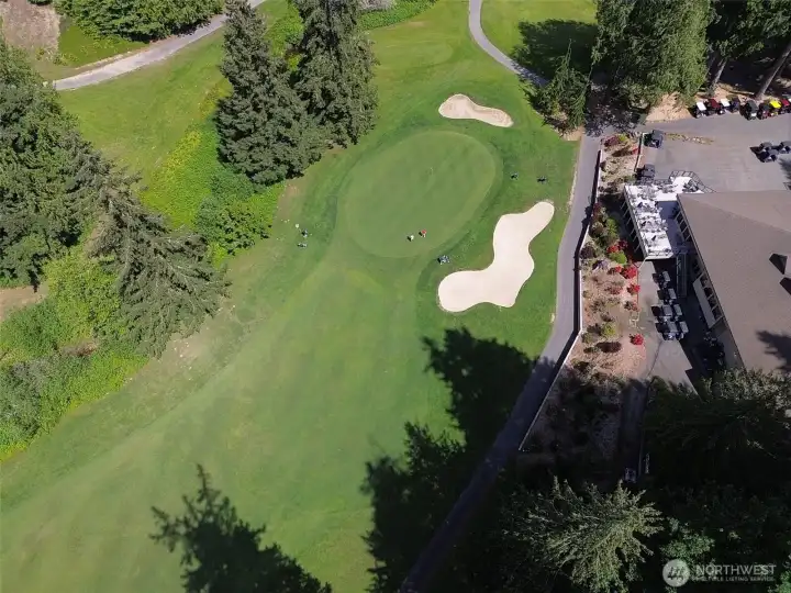 Over view of the 18th Fairway. Over view of the 18th Fairway.
