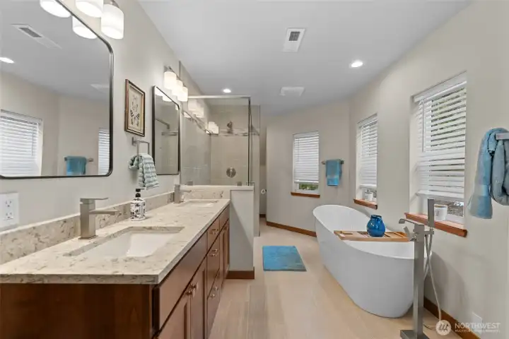 Primary bath Primary bath