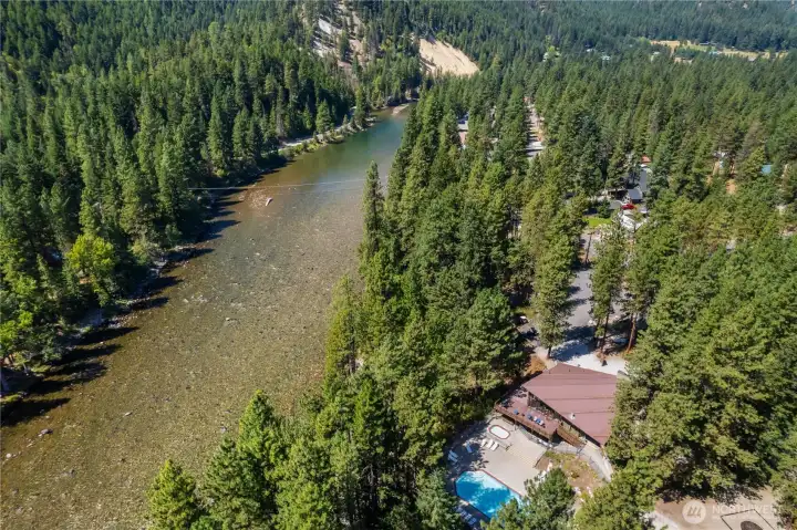 Wenatchee River access - via Clubhouse Wenatchee River access - via Clubhouse