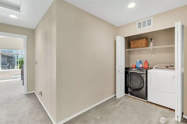 Laundry area