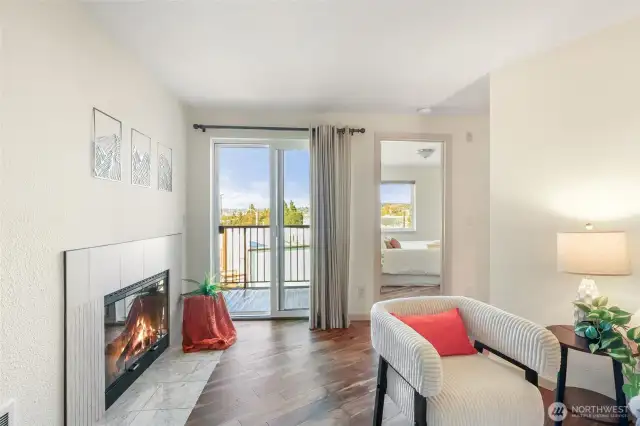 Enjoy a great view from your living room.
