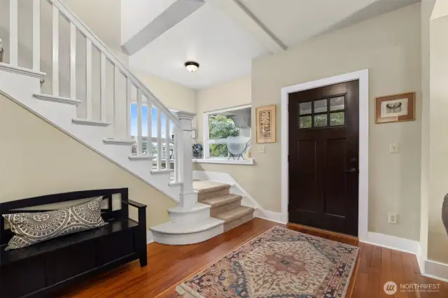 Welcome in...as you enter, you will notice the attention to detail that the contractor had during the complete renovation of this home in 2015.