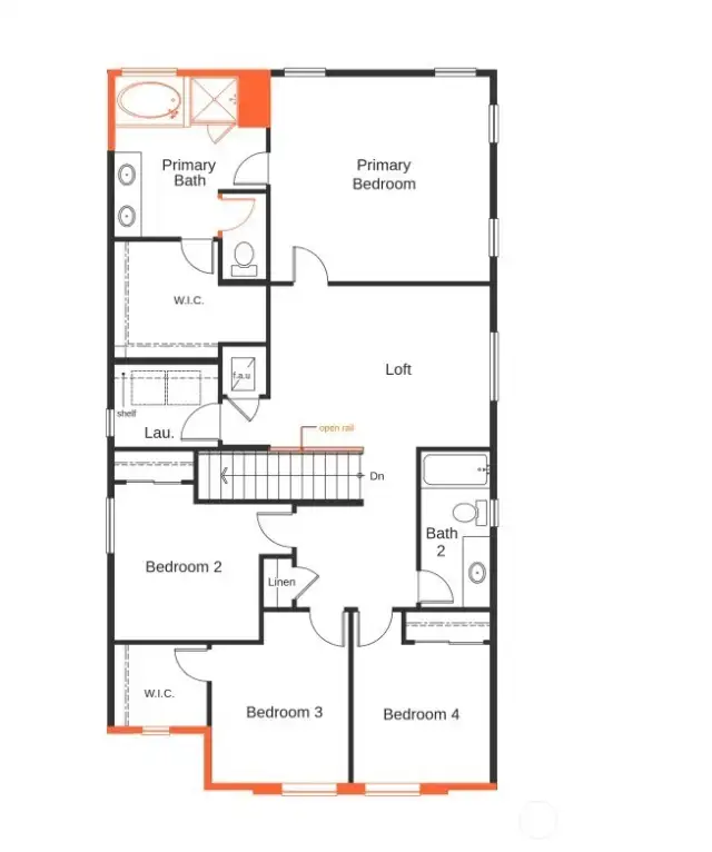 Floor 2 layout