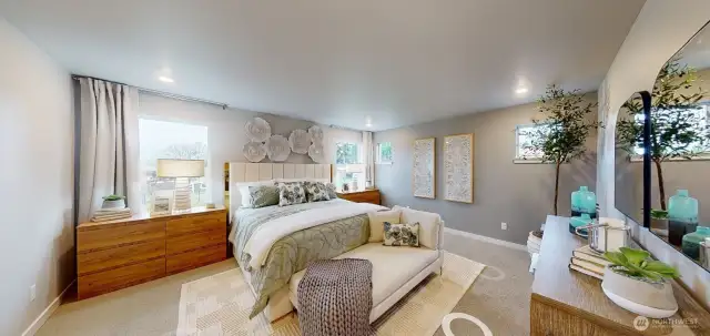 Actual picture of Model Home