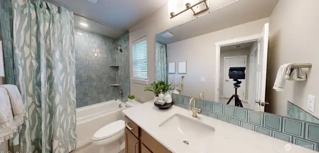 Actual Picture of Model Home