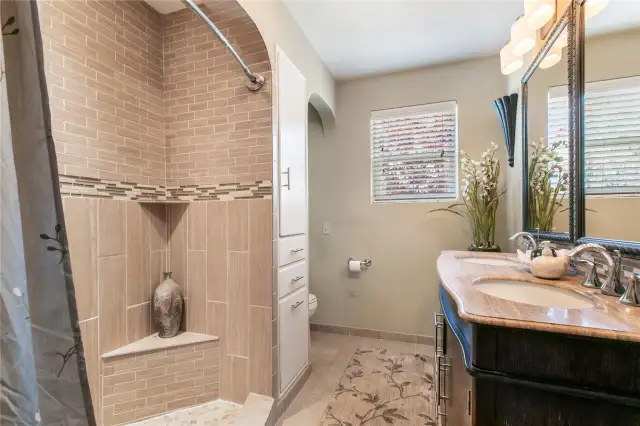 Main Level Updated Bath - Remodeled by Current Owner