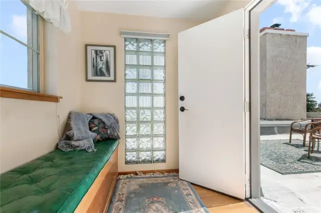 2rd Upper Bedroom with Outside Private Deck Access